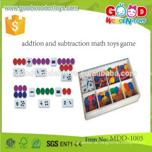 Vorschule kleine hölzerne Spielwaren preisgekrönte pädagogische Mathe Spielzeug und Lernen Spiele für Kinder MDD-1005
